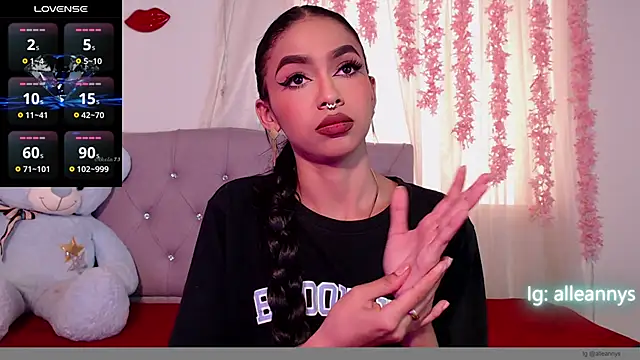 Alleanys Cristal online show from 03-01-25, 08:21