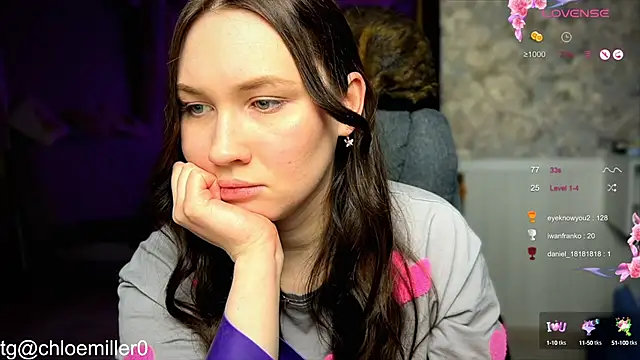 ChloeMillerMeow online show from 01-29-25, 01:05