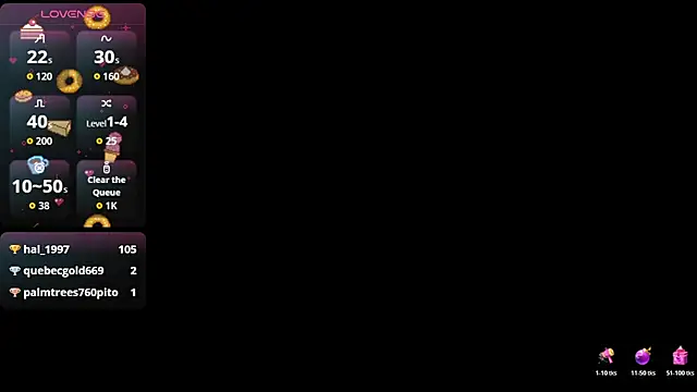 Sofia Clauss  online show from 11-24-25, 04:01