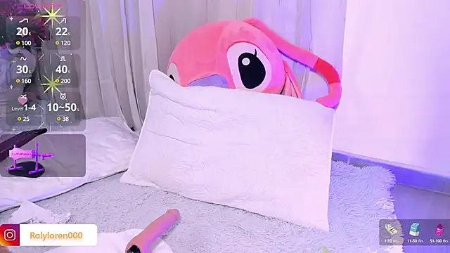 RolyLoren online show from 02-08-25, 03:30