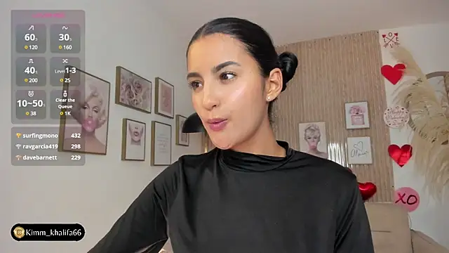 Snapshot of Kimm_khalifa chatting on 02-19-25, 01:40 Kimm khalifa online show from 02-19-25, 01:40
