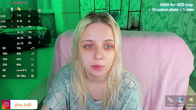 Alice Halle online show from 12-10-24, 03:44