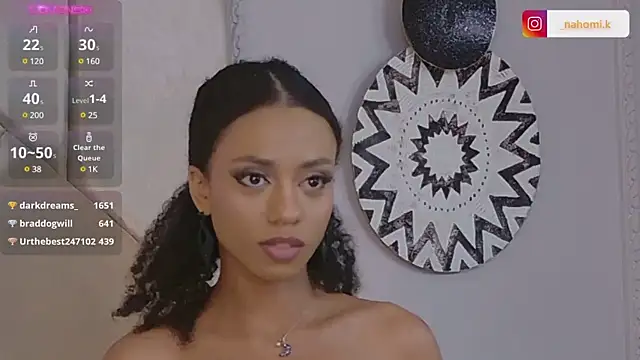 Nahomi King online show from 01-10-25, 10:25