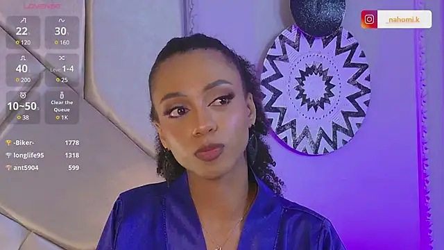 Nahomi King online show from 02-19-25, 07:27