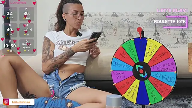 BarbieDarksOk online show from 10-01-25, 07:42