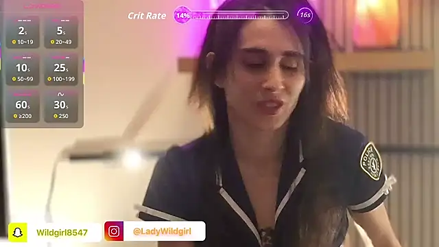 Snapshot of WildgirlShow chatting on 12-22-25, 09:45 WildgirlShow online show from 12-22-25, 09:45