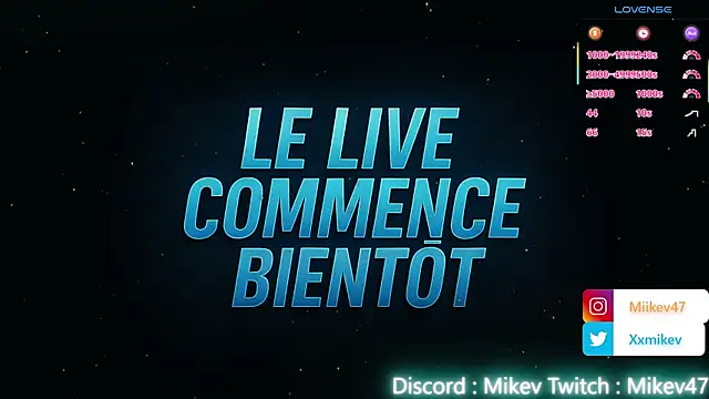 Snapshot of Mikev chatting on 10-30-25, 07:03 Mikev online show from 10-30-25, 07:03