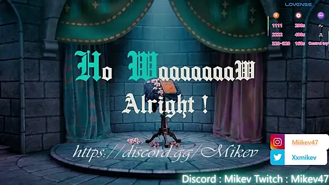 Snapshot of Mikev chatting on 11-24-25, 07:02 Mikev online show from 11-24-25, 07:02