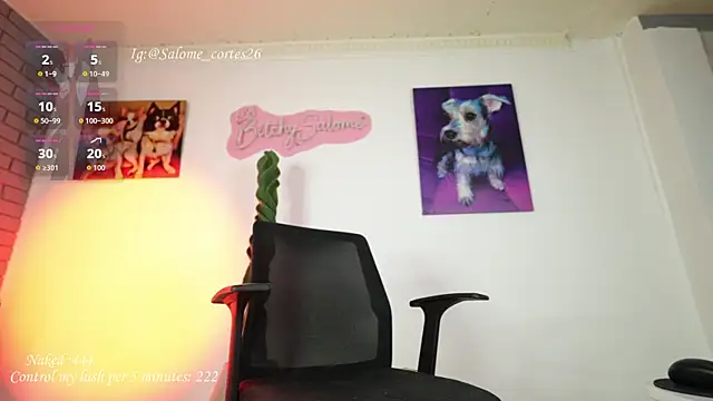 salome cortes26 online show from 06-18-26, 10:25