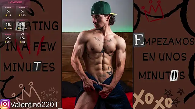 Valentino Xander online show from 07-16-26, 12:27