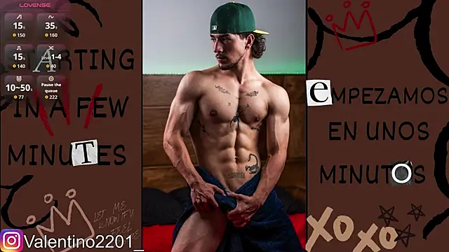 Valentino Xander online show from 07-17-26, 03:24