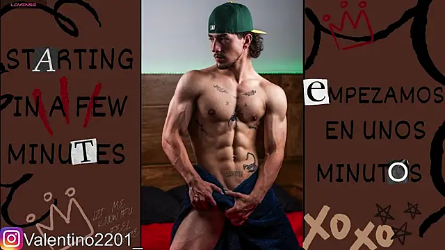 Valentino Xander online show from 07-23-26, 01:52