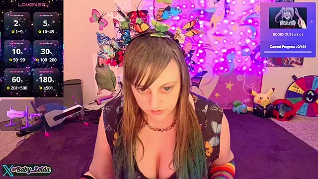 BabyZelda online show from 01-26-25, 12:54