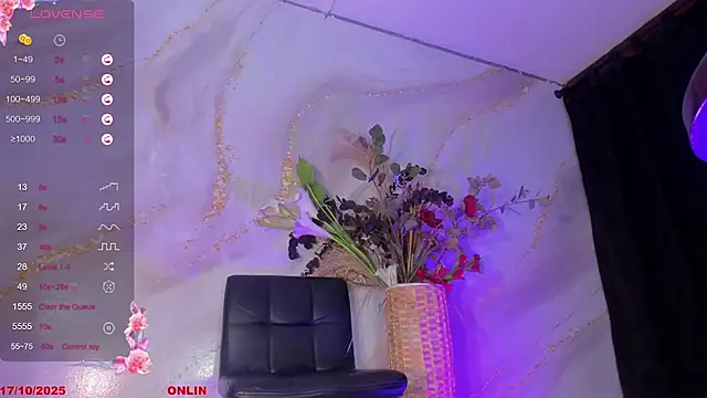 Karla-Ebony online show from 10-17-25, 01:57