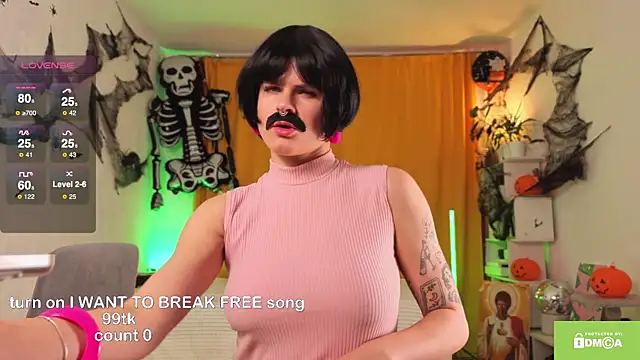 Snapshot of ginavontease chatting on 10-31-25, 03:35 ginavontease online show from 10-31-25, 03:35