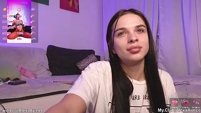 Snapshot of AlexaAimee chatting on 02-03-25, 01:19 AlexaAimee online show from 02-03-25, 01:19