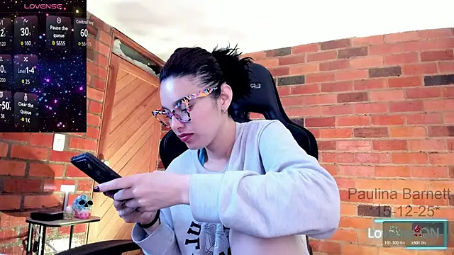 Snapshot of paulinabarnett- chatting on 12-16-25, 03:00 paulinabarnett- online show from 12-16-25, 03:00