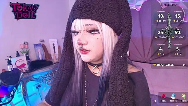 Snapshot of toky_doll chatting on 10-01-25, 08:48 toky doll online show from 10-01-25, 08:48