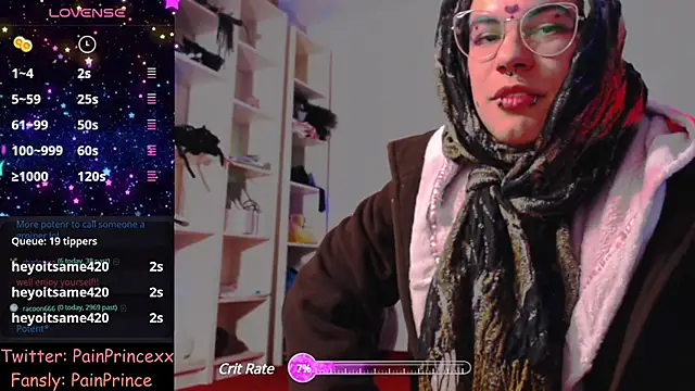 pain princee online show from 12-12-24, 12:16