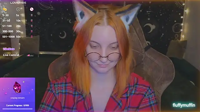 Fluffy muffin  online show from 02-15-25, 07:06