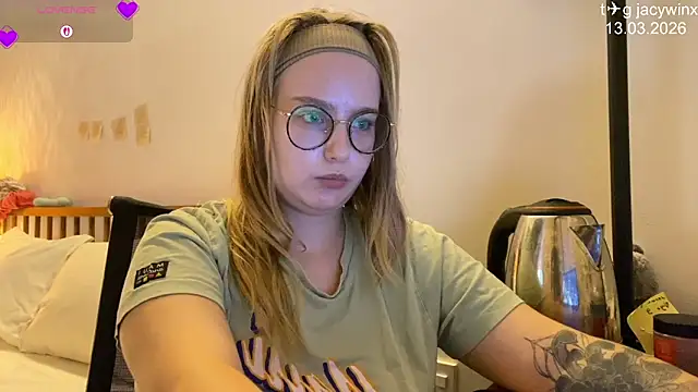 Snapshot of JacyWinslat chatting on 03-13-26, 12:34 JacyWinslat online show from 03-13-26, 12:34