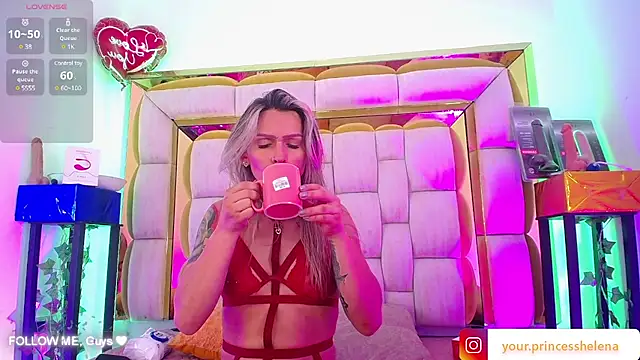 Princess Helena online show from 03-18-25, 04:37