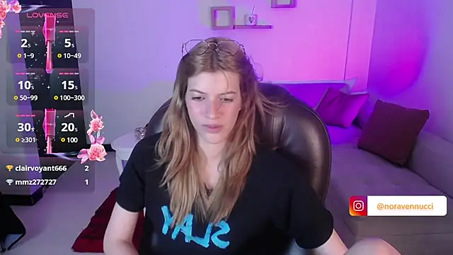 Snapshot of Nora_Vennucci chatting on 02-07-25, 09:48 Nora Vennucci online show from 02-07-25, 09:48