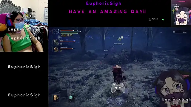 EuphoricSigh online show from 02-21-26, 05:47