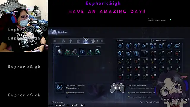 Snapshot of EuphoricSigh chatting on 04-20-26, 05:05 EuphoricSigh online show from 04-20-26, 05:05