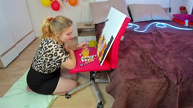 Miss Elsa  online show from 03-17-25, 07:02