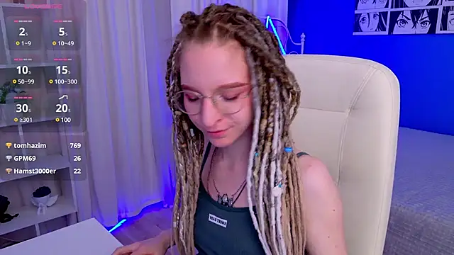 VioletShine online show from 01-23-25, 01:02