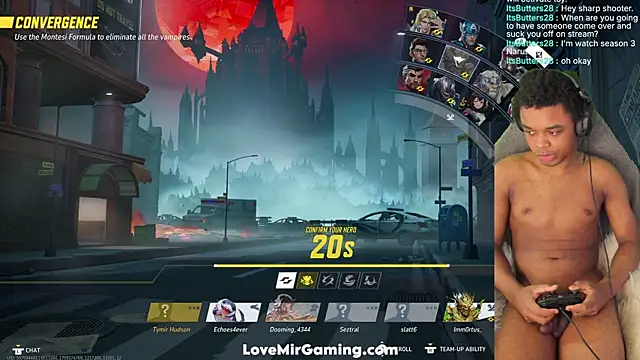 Snapshot of lovemirgaming chatting on 09-29-25, 07:40 lovemirgaming online show from 09-29-25, 07:40
