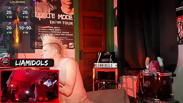 LiamIdols online show from 01-21-25, 08:19