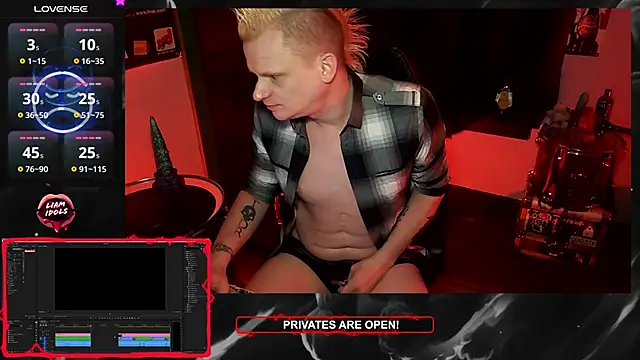 LiamIdols online show from 01-23-25, 09:29