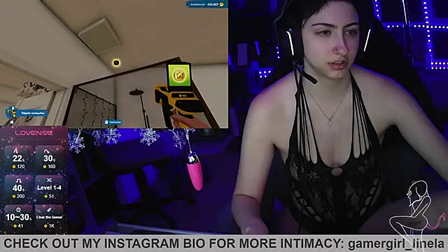 Snapshot of Gamergirl-Linela chatting on 12-14-25, 05:07 Gamergirl-Linela online show from 12-14-25, 05:07