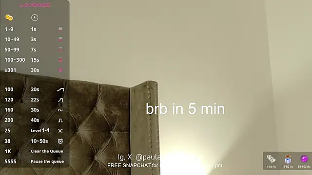 PauLaaCam online show from 09-18-25, 02:57