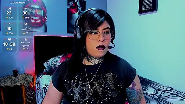 Snapshot of Veronika_metal chatting on 03-22-26, 02:04 Veronika metal online show from 03-22-26, 02:04