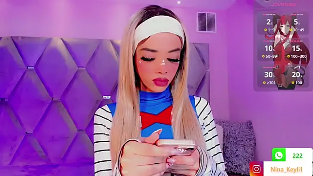 Nina Keyli online show from 10-08-25, 09:01