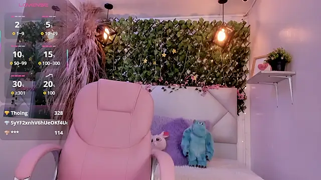 Abby Piink online show from 12-19-25, 04:58