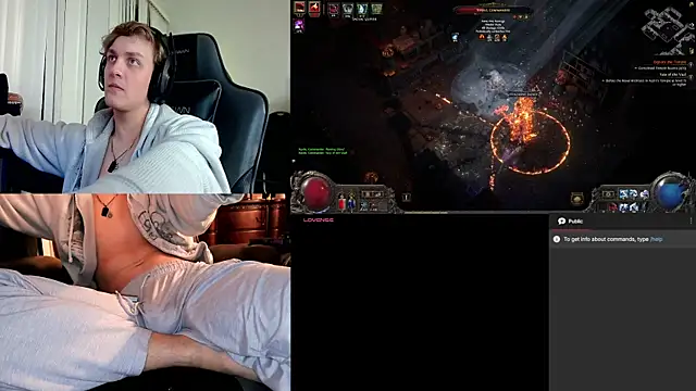 Snapshot of SkrogDog chatting on 12-23-25, 02:20 SkrogDog online show from 12-23-25, 02:20