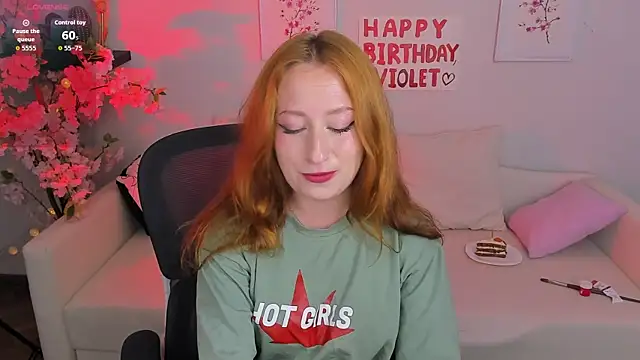 Violet Griffen online show from 07-19-26, 04:00