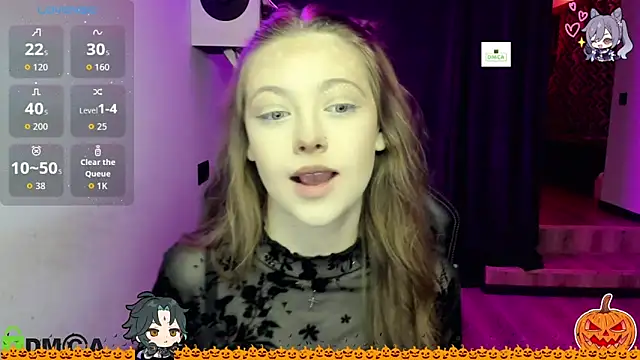 Snapshot of AmourLily chatting on 10-31-25, 07:53 AmourLily online show from 10-31-25, 07:53