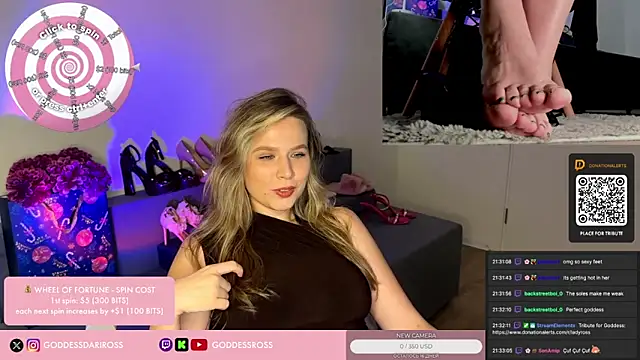 GoddessRoss online show from 12-15-25, 06:34