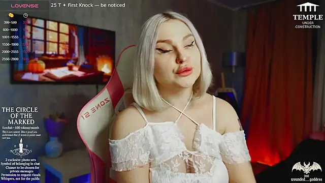 Wounded Goddess  online show from 11-09-25, 03:21