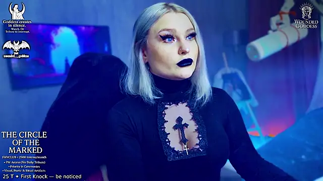 Wounded Goddess  online show from 02-07-26, 07:34