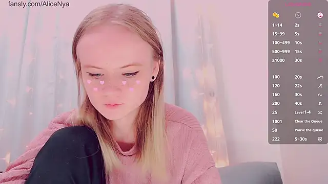 Snapshot of AliceNya_cute chatting on 02-13-26, 05:14 AliceNya cute online show from 02-13-26, 05:14