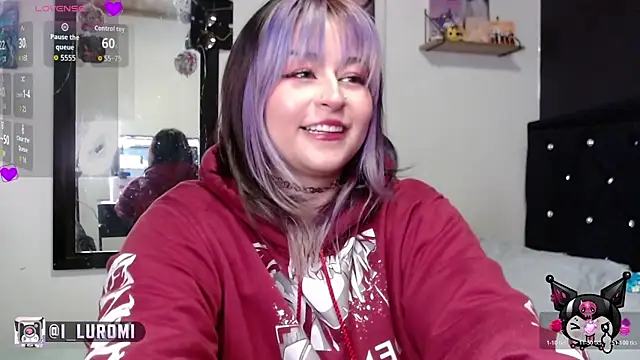 Snapshot of Iluromi chatting on 02-20-26, 03:12 Iluromi online show from 02-20-26, 03:12