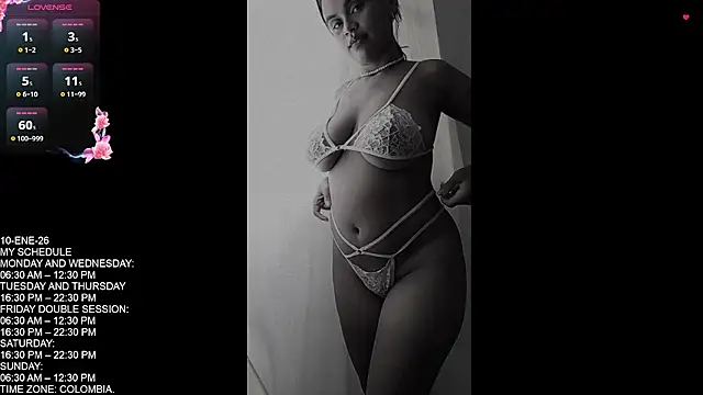 Keyli sweet online show from 01-10-26, 09:41