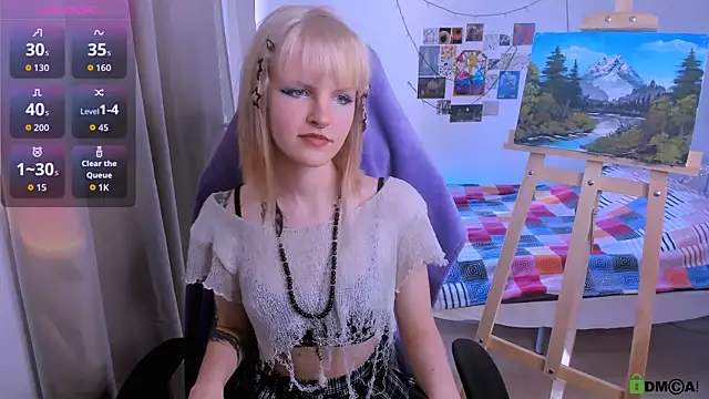 Snapshot of Mel_the_drawer chatting on 03-11-26, 10:54 Mel the drawer online show from 03-11-26, 10:54