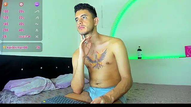 Snapshot of kaiborman00 chatting on 01-09-26, 12:30 kaiborman00 online show from 01-09-26, 12:30